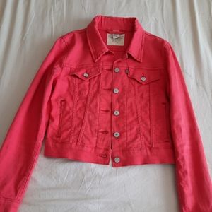 Levi Coral Denim Jacket